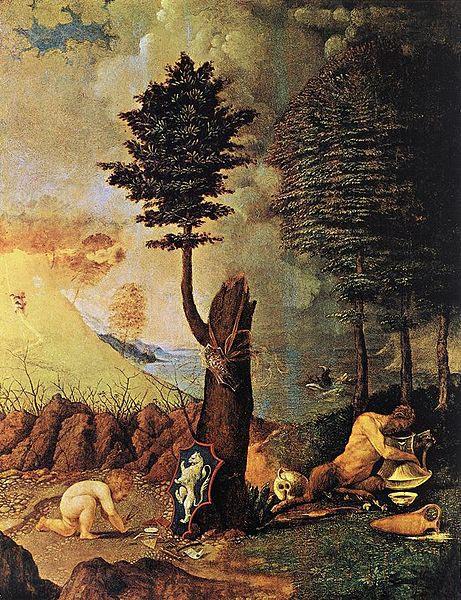 Lorenzo Lotto Allegory Germany oil painting art